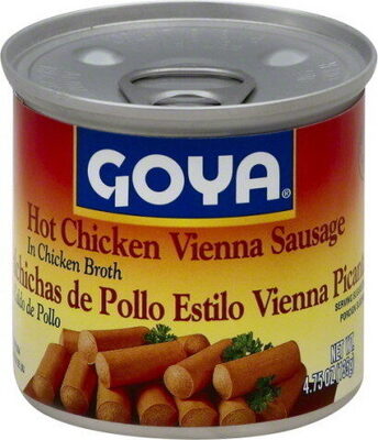 Hot In Chicken Broth Chicken Vienna Sausage, Chicken