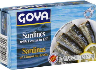 Premium Sardines With Lemon In Oil