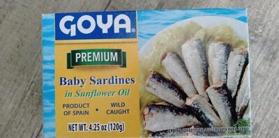 Premium Baby Sardines In Sunflower Oil