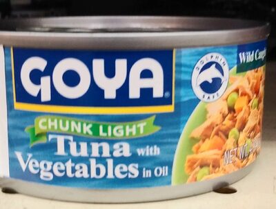 Chunk Light Tuna With Vegetables In Oil