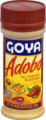 Goya, Adobo All Purpose Seasoning, Hot, Hot