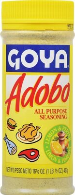 Goya, Adobo All Purpose Seasoning, Lemon & Pepper, Lemon & Pepper