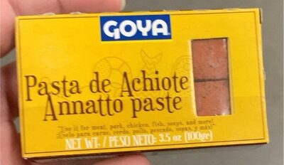 Annatto Paste, Annatto