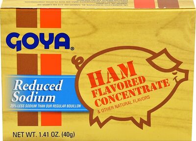 Reduced Sodium Ham Flavored Concentrate, Ham