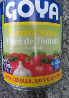 Onion, Garlic & Cilantro Seasoned Tomato Sauce