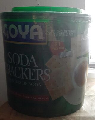 Goya Premium Soda Crackers, 23 Count, 21 Oz