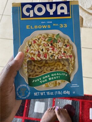 Enriched Macaroni Product, Elbows No.33