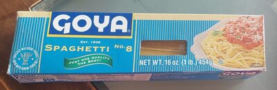 Enriched Macaroni Product, Spaghetti No. 8