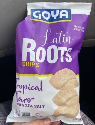 Tropical Taro With Sea Salt Latin Roots Chips, Tropical Taro With Sea Salt