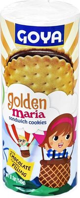 Golden Maria Sandwich Cookies, Chocolate Cream