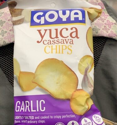 Garlic Yuca Cassava Chips, Garlic