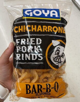 Bar-B-Q Chicharrones Fried Pork Rinds, Bar-B-Q