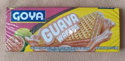 Guava Waffers, Vanilla Wafers Filled With Guava Flavored Creme