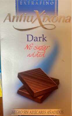 Dark Chocolate With Sweetener, Sweetener