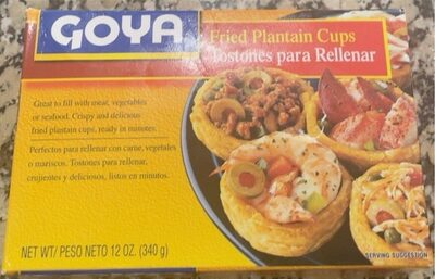Goya Fried Plantain Cups, 12 Oz