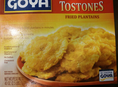 Fried Plantains Tostones