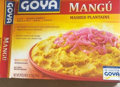 Mangu Mashed Plantains, Mangu
