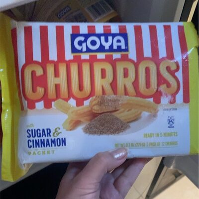 Churros With Sugar & Cinnamon, Sugar & Cinnamon