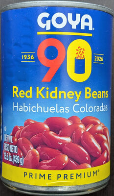 Goya Prime Premium Red Kidney Beans, 15.5 Oz