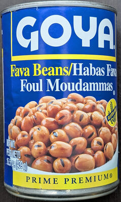 Goya Prime Premium Fava Beans, 15.5 Oz