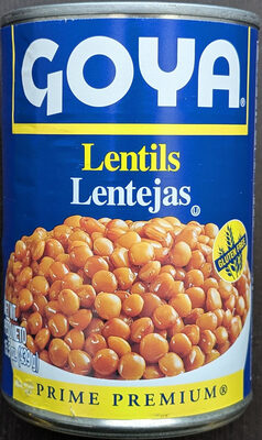 Goya Prime Premium Lentils, 15.5 Oz