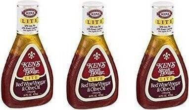 Lite Red Wine Vinegar & Olive Oil Dressing, Lite Red Wine Vinegar & Olive Oil