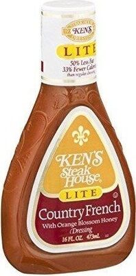 Lite Country French With Orange Blossom Honey Dressing, Lite Country French With Orange Blossom Honey