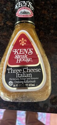 Three Cheese Italian Parmesan, Asiago And Romano Dressing & Marinade, Three Cheese Italian