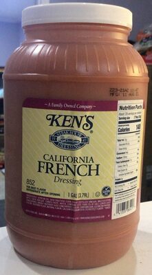 California French Dressing, California French