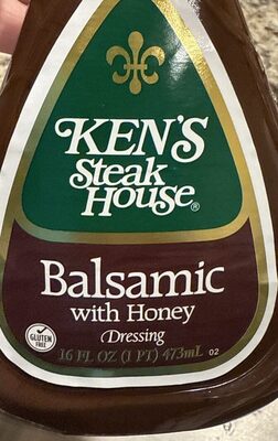 Balsamic With Honey Dressing, Balsamic With Honey