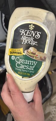 Creamy Caesar Dressing Topping & Spread, Creamy Caesar