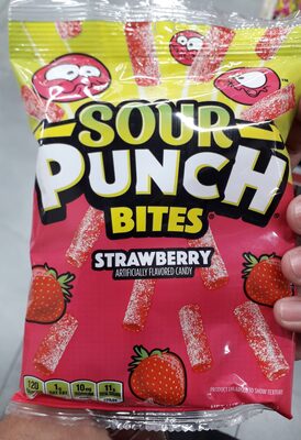Strawberry Bites Candy, Strawberry