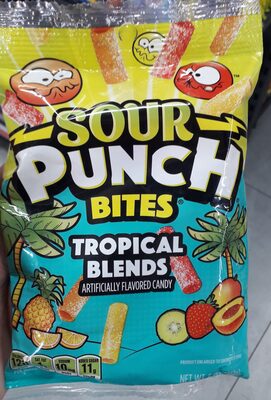 Sour Punch, Sour Candy, Tropical Blend, Tropical Blend