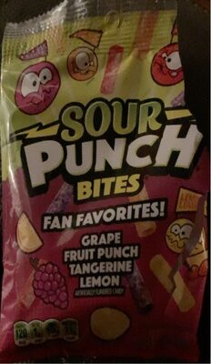 Grape Fruit Punch Tangerine Lemon Flavored Candy, Grape Fruit Punch Tangerine Lemon