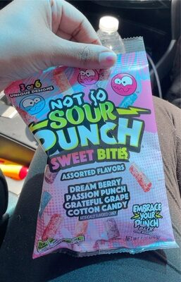 Assorted Dream Berry, Passion Punch, Grateful Grape, Cotton Candy Flavored Candy Sweet Bites, Assorted