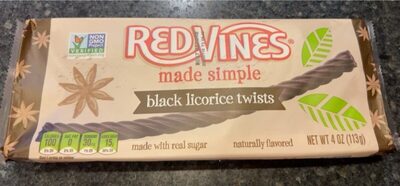Black Licorice Twists, Black Licorice