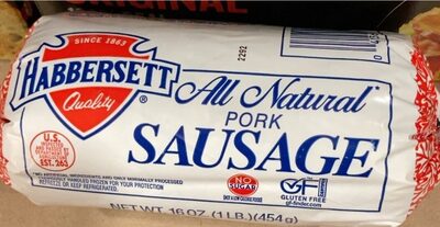 All Natural Pork Sausage