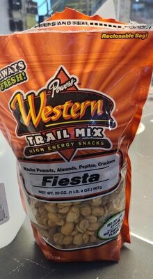 Fiesta Nacho Peanuts, Almonds, Pepitas, Crackers Western Trail Mix, Fiesta