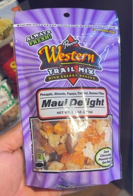 Western Trail Mix High Energy Snacks, Western