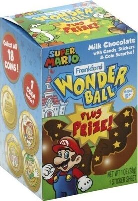 Milk Chocolate With Candy, Stickers, Green Apple, Mango, Blue Raspberry, Cherry