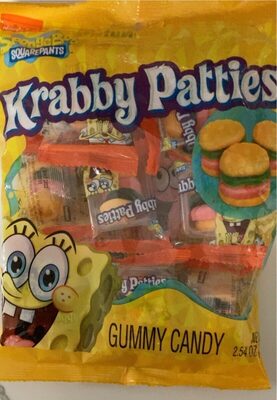 Krabby Patties Gummy Candy