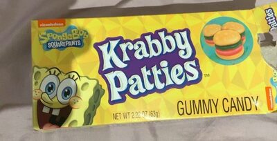 Krabby Patties Gummy Candy
