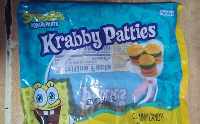 Krabby Patties Gummy Candy