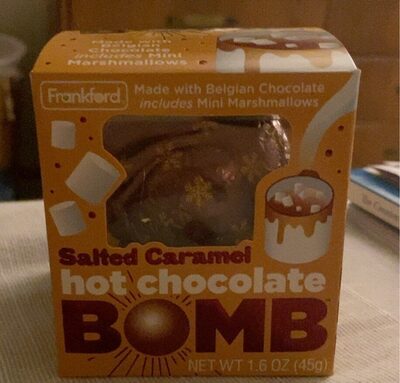 Salted Caramel Hot Chocolate Bomb, Salted Caramel Hot Chocolate