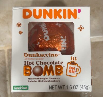 Dunkaccino Hot Chocolate Bomb, Dunkaccino