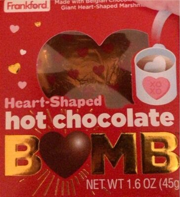 Heart-Shaped Hot Chocolate Bomb, Heart-Shaped
