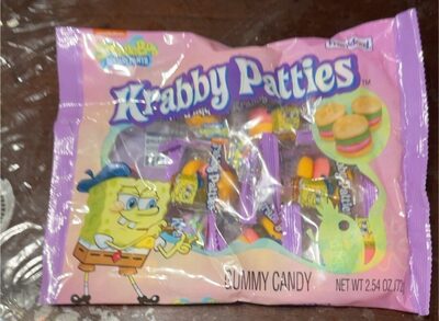 Krabby Patties Gummy Candy