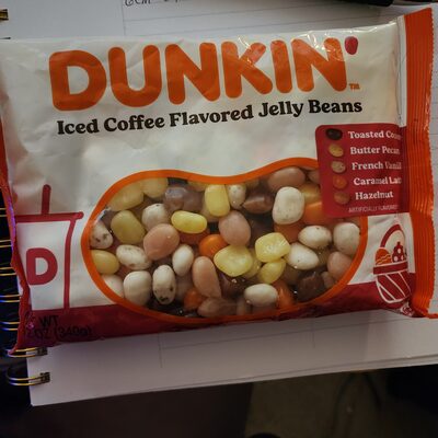 Iced Coffee Flavored Jelly Beans, Toasted Coconut, Butter Pecan, French Vanilla, Caramel Latte, Hazelnut