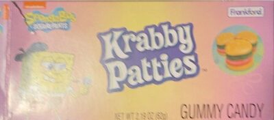 Krabby Patties Gummy Candy, Krabby Patties