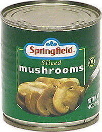 Sliced Mushrooms